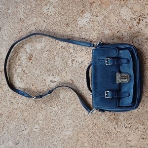 Kate Spade Navy Lola Avenue Top Handle Satchel & Dust Bag!